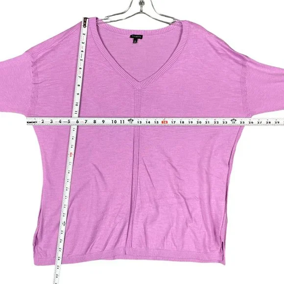 Talbots Pink Relaxed Fit Blouse - Picture 10 of 12